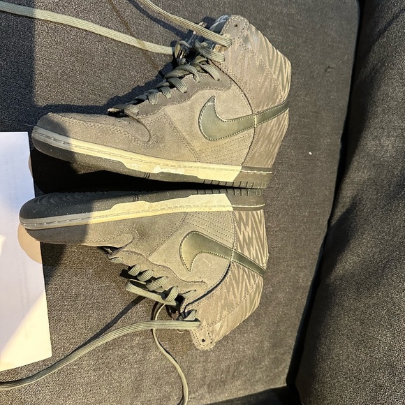 Nike dunk Sky hi wedge Sneakers - Gray - Picture 3 of 7